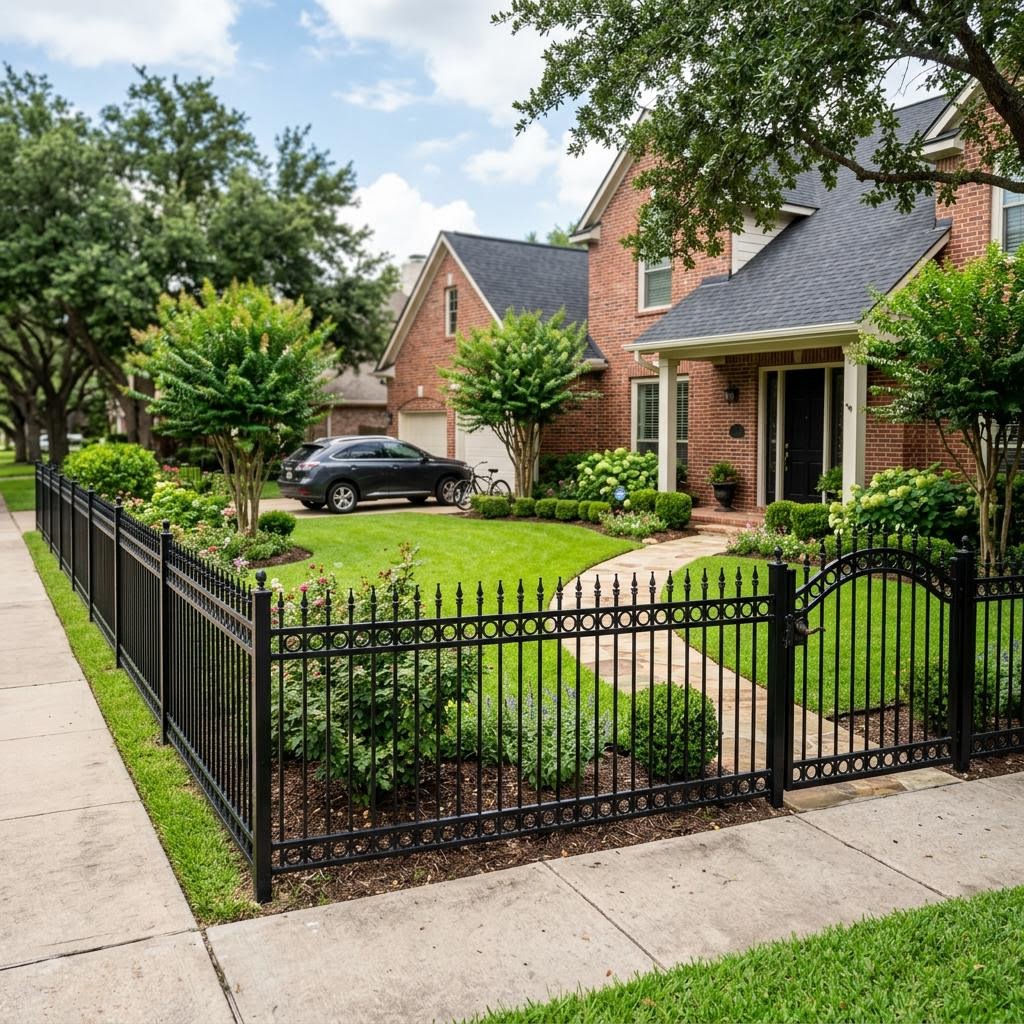 Aluminum Fence Installation