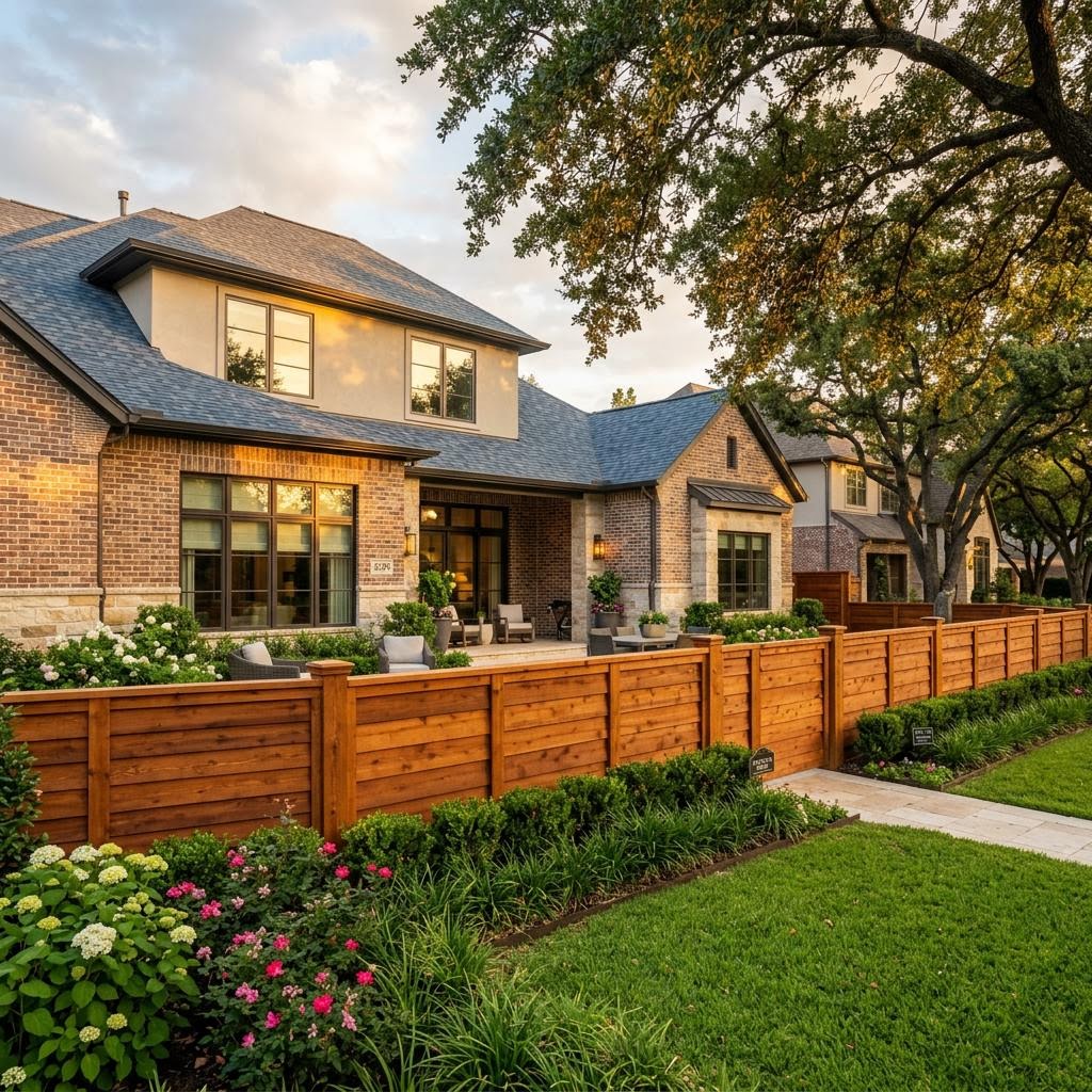 Cedar Fence Installation