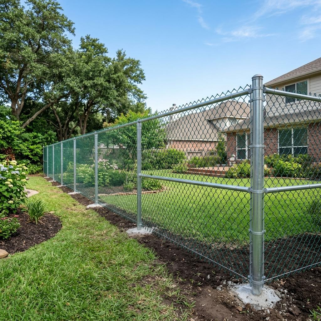 Chain Link Fence Installation